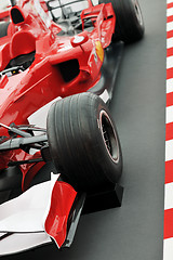 Image showing red formel 1 model