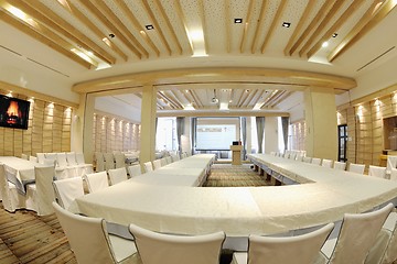 Image showing Empty business conference room