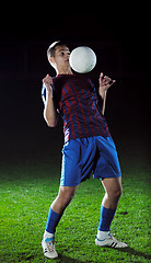 Image showing football player in action