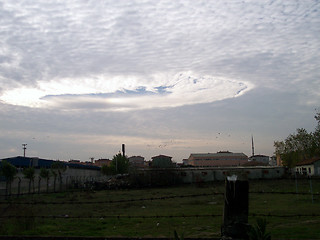Image showing circle cloud