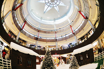 Image showing Interior of a shopping mall