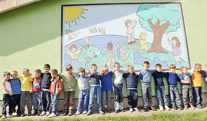 Image showing preschool  kids