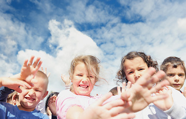 Image showing preschool  kids