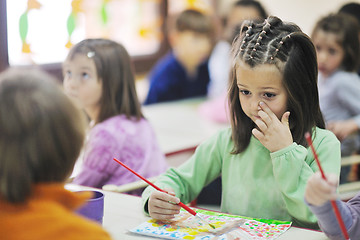 Image showing preschool  kids