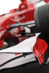 Image showing red formel 1 model