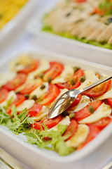 Image showing catering food