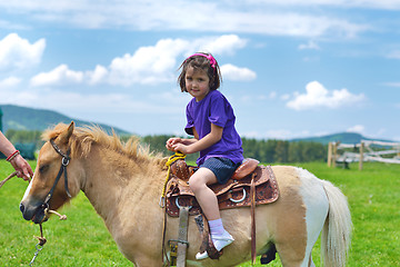 Image showing child ride pony