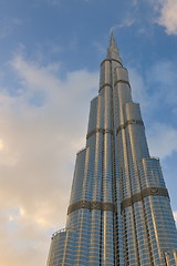 Image showing dubai burj khalifa skyscraper