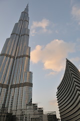 Image showing dubai burj khalifa skyscraper