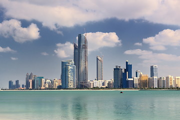 Image showing abu dhabi cityscape