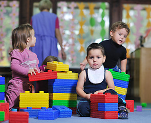 Image showing preschool  kids