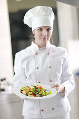 Image showing chef preparing meal