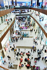 Image showing Interior of a shopping mall