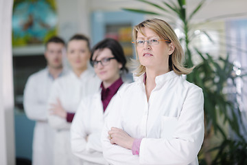 Image showing pharmacy drugstore people team