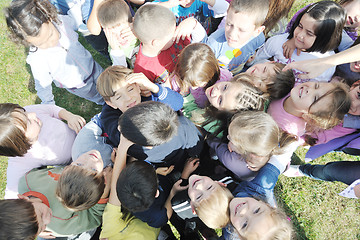 Image showing preschool  kids