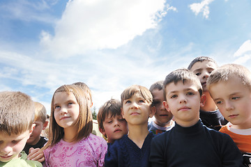 Image showing preschool  kids