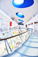 Image showing Interior of a shopping mall