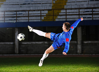 Image showing football player in action