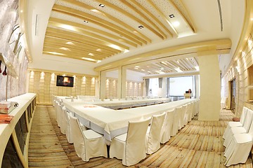 Image showing Empty business conference room