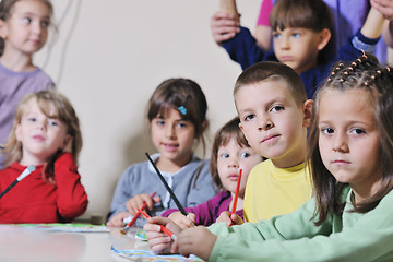 Image showing preschool  kids