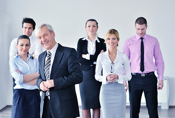 Image showing business people group on meeting