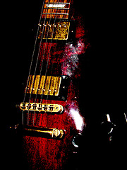 Image showing electric guitar