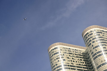 Image showing Modern Buildings in the new center of Paris