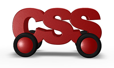 Image showing css on wheels