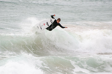 Image showing Unidentified surfer