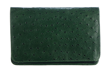 Image showing Green Leather Purse 