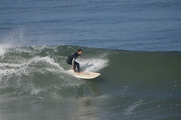 Image showing Ricardo Almeida during the 1st stage of National Longboard Champ