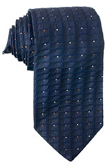 Image showing Blue pattern tie