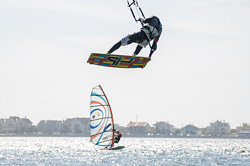 Image showing Unidentified rider in the 3rd Kiteloop Contest Aveiro 2012