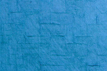 Image showing Blue cracked background