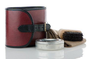 Image showing Shoe polish accessories