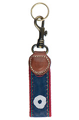 Image showing Leather key chain