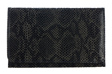 Image showing Black Leather Purse 