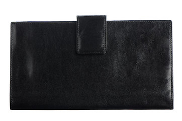 Image showing Black Leather Purse 