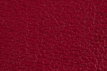 Image showing Red leather 