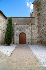 Image showing Simancas church door 
