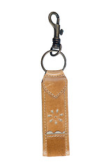 Image showing Leather key chain