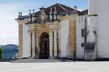 Image showing Patio of the Coimbra University 