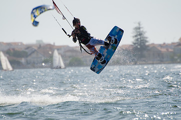 Image showing Diogo Fernandes in the 3rd Kiteloop Contest Aveiro 2012