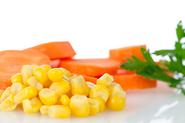 Image showing Corn grains