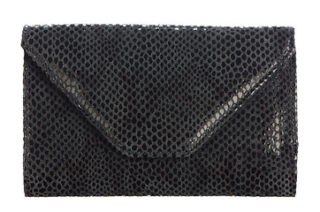 Image showing Black Leather Purse 