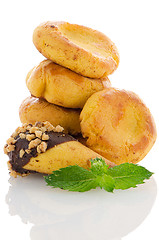 Image showing Homemade biscuits