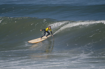 Image showing Ines Martins during the 1st stage of National Longboard Champion