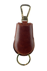 Image showing Leather key chain