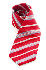 Image showing Red pattern tie