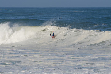 Image showing Surfer during the the National Open Bodyboard Championship